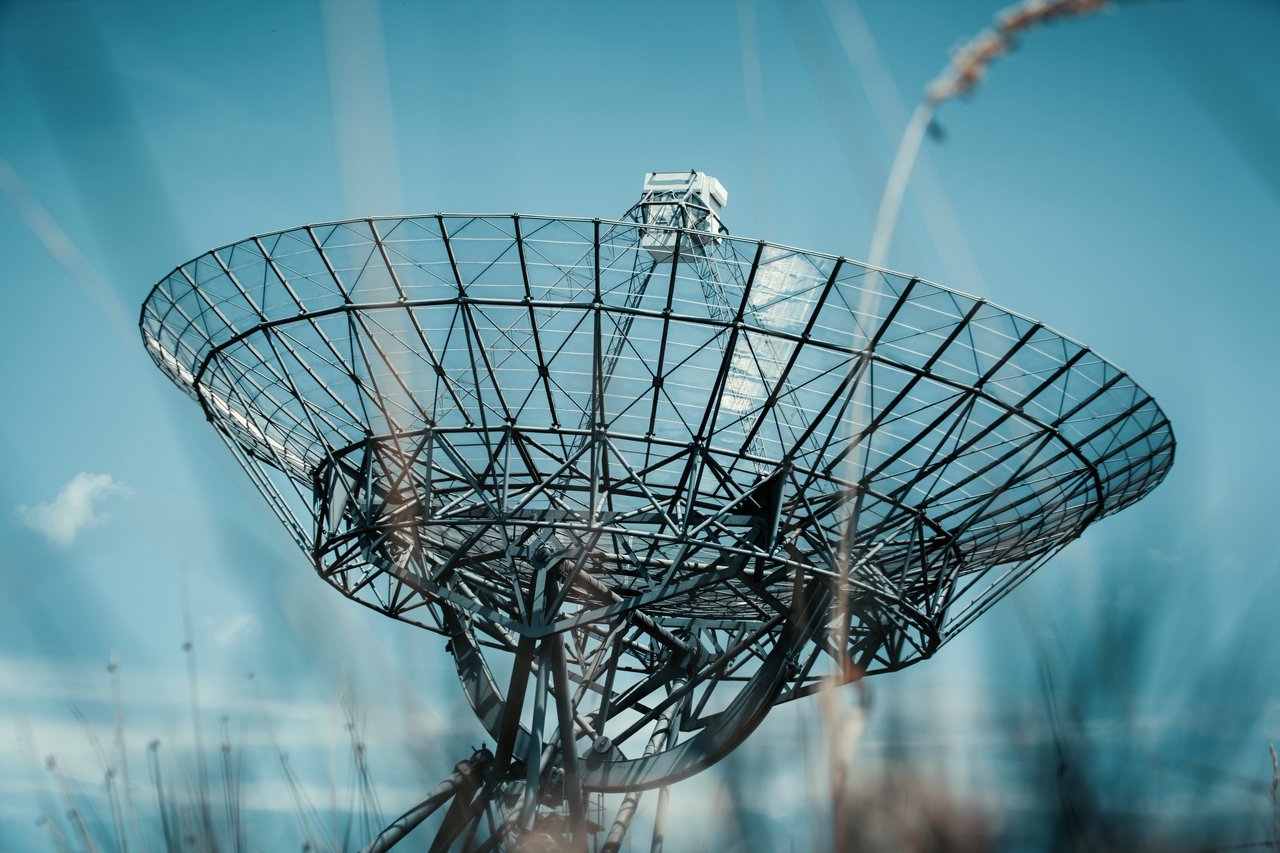 Satellite dish connectivity infrastructure